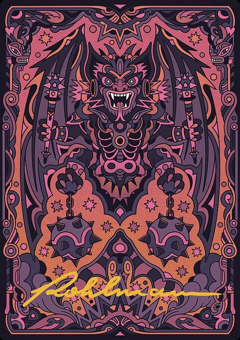 Bloodletter of Aclazotz Art Card (61/81) [The Lost Caverns of Ixalan Art Series]