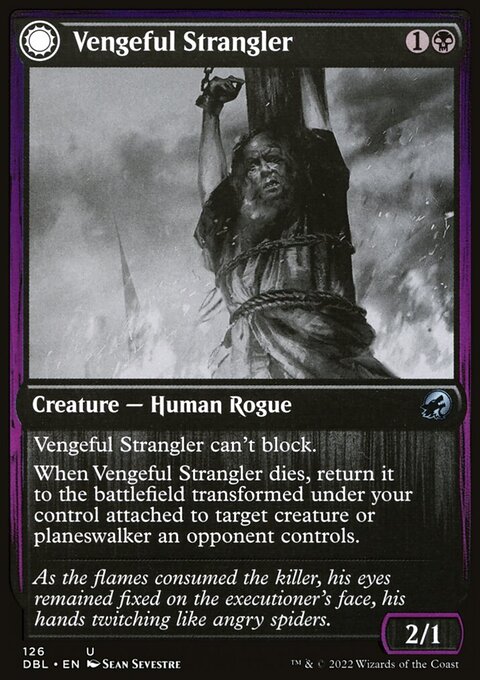 Vengeful Strangler // Strangling Grasp [Innistrad: Double Feature]