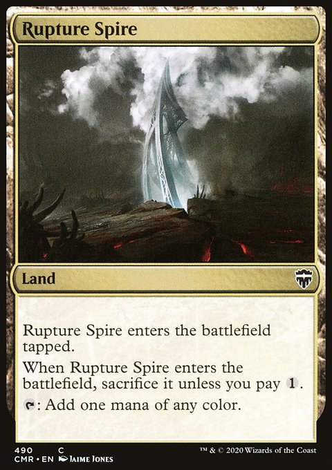 Rupture Spire (490) [Commander Legends]