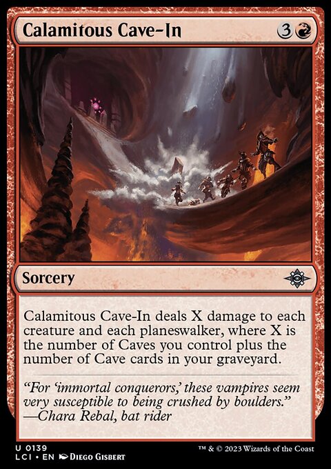 Calamitous Cave-In [The Lost Caverns of Ixalan]