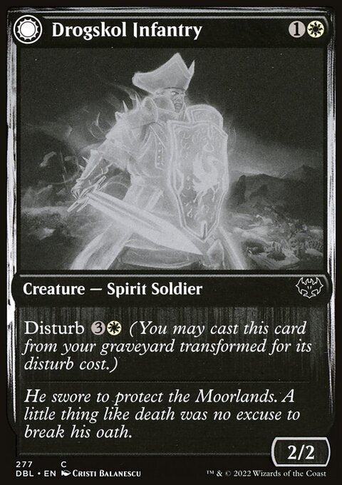 Drogskol Infantry // Drogskol Armaments [Innistrad: Double Feature]