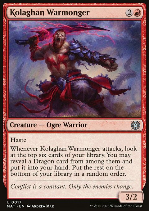 Kolaghan Warmonger [March of the Machine: The Aftermath]