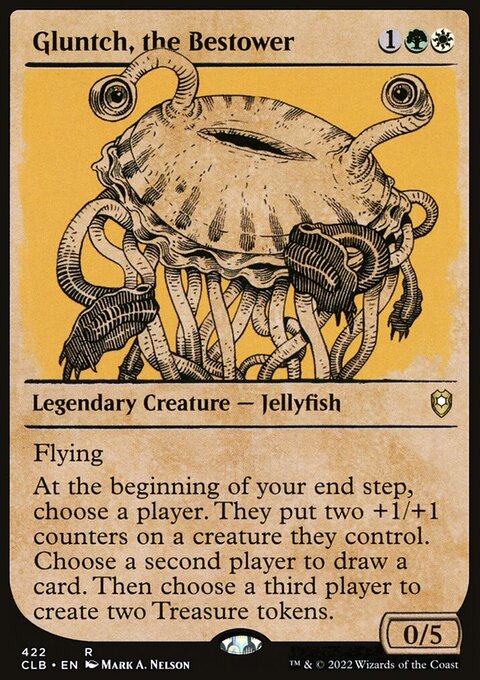 Gluntch, the Bestower (Showcase) [Commander Legends: Battle for Baldur's Gate]