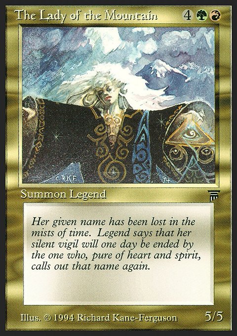 The Lady of the Mountain [Legends]
