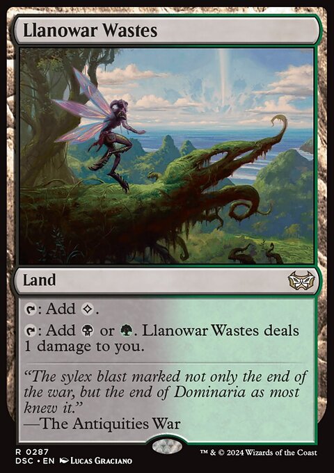 Llanowar Wastes [Duskmourn: House of Horror Commander]