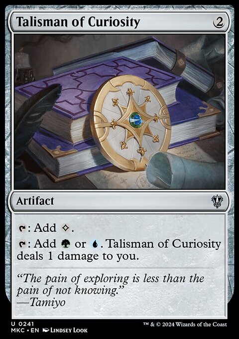 Talisman of Curiosity [Murders at Karlov Manor Commander]