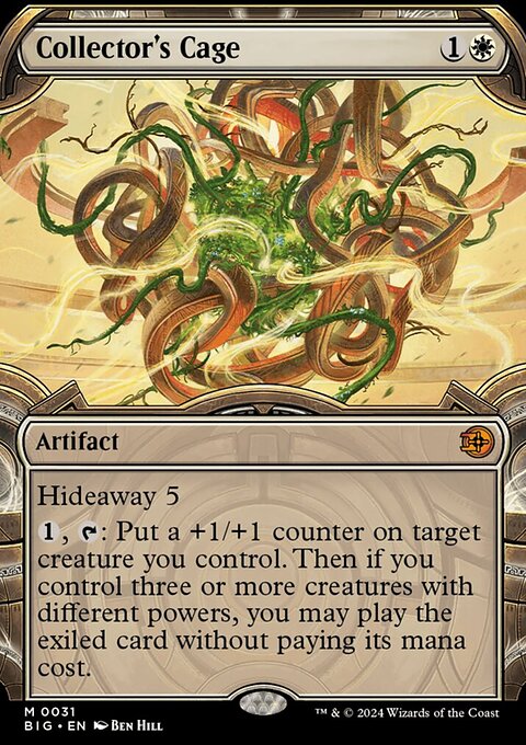 Collector's Cage (Showcase) [Outlaws of Thunder Junction: The Big Score]