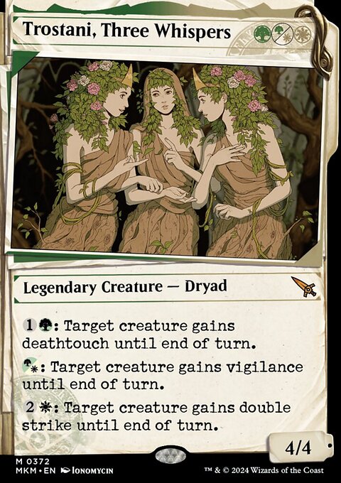 Trostani, Three Whispers (Showcase) (0372) [Murders at Karlov Manor]