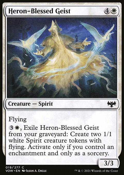 Heron-Blessed Geist [Innistrad: Crimson Vow]
