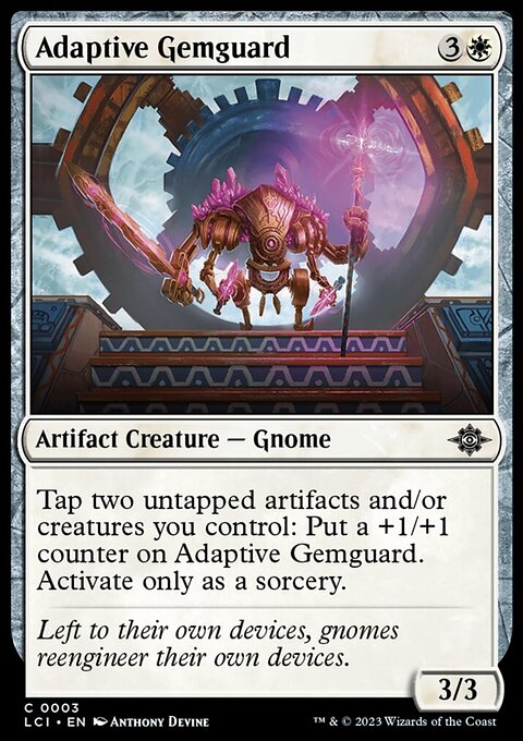 Adaptive Gemguard [The Lost Caverns of Ixalan]