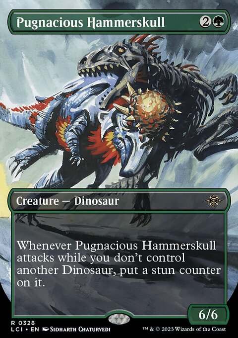 Pugnacious Hammerskull (Borderless) [The Lost Caverns of Ixalan]