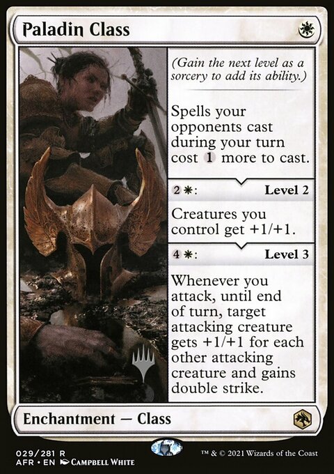 Paladin Class (Promo Pack) [Dungeons & Dragons: Adventures in the Forgotten Realms Promos]