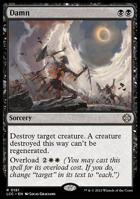 Damn [The Lost Caverns of Ixalan Commander]