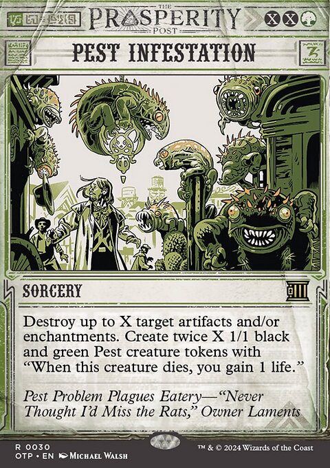 Pest Infestation [Outlaws of Thunder Junction: Breaking News]