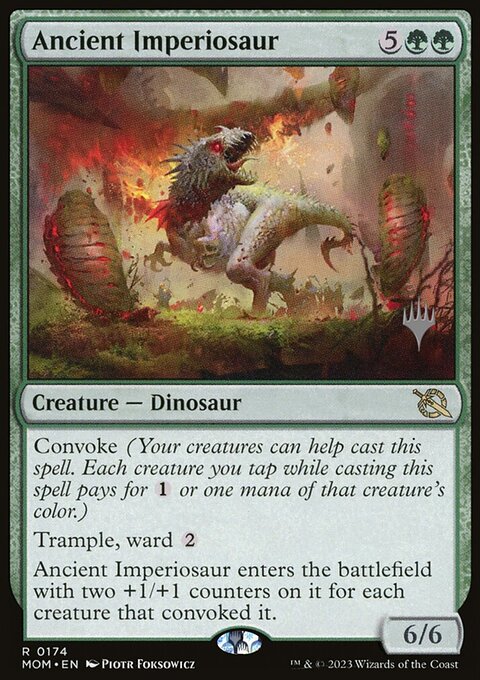 Ancient Imperiosaur (Promo Pack) [March of the Machine Promos]