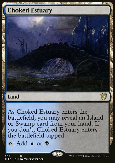 Choked Estuary [Innistrad: Midnight Hunt Commander]