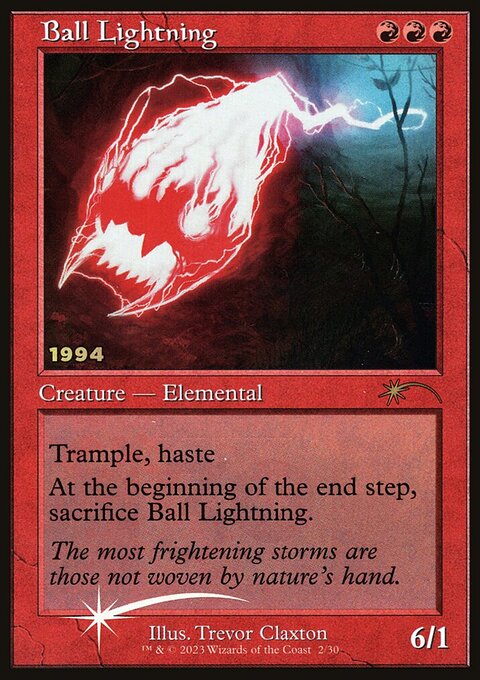 Ball Lightning [30th Anniversary Promos]