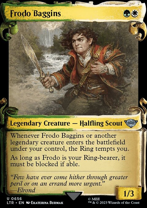 Frodo Baggins [The Lord of the Rings: Tales of Middle-Earth Showcase Scrolls]