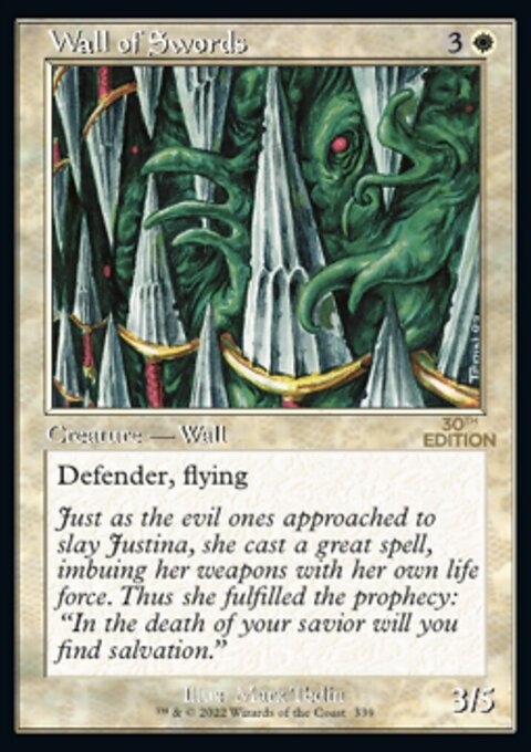 Wall of Swords (Retro) [30th Anniversary Edition]