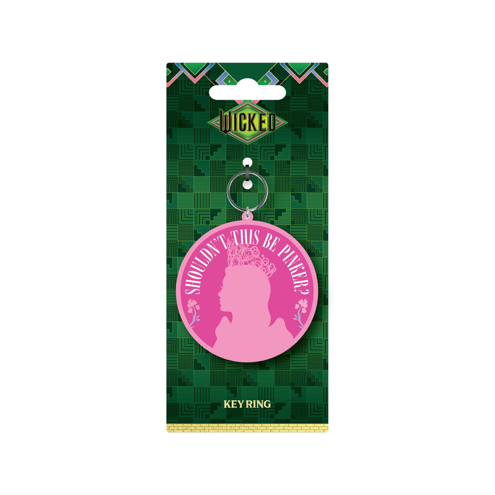 Wicked 2 - Glinda Be Pinker - Moulded Keyring