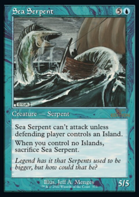 Sea Serpent (Retro) [30th Anniversary Edition]