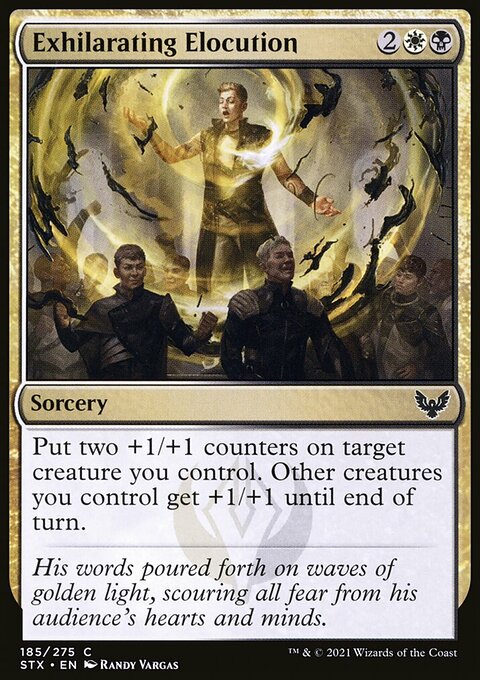 Exhilarating Elocution [Strixhaven: School of Mages]