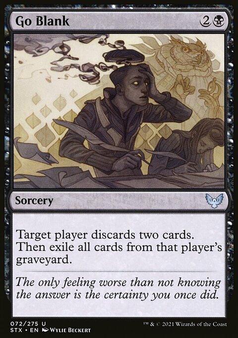 Go Blank [Strixhaven: School of Mages]