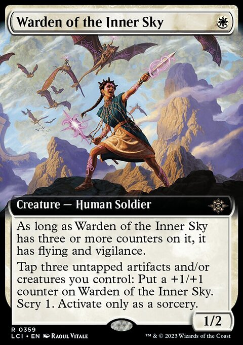 Warden of the Inner Sky (Extended Art) [The Lost Caverns of Ixalan]