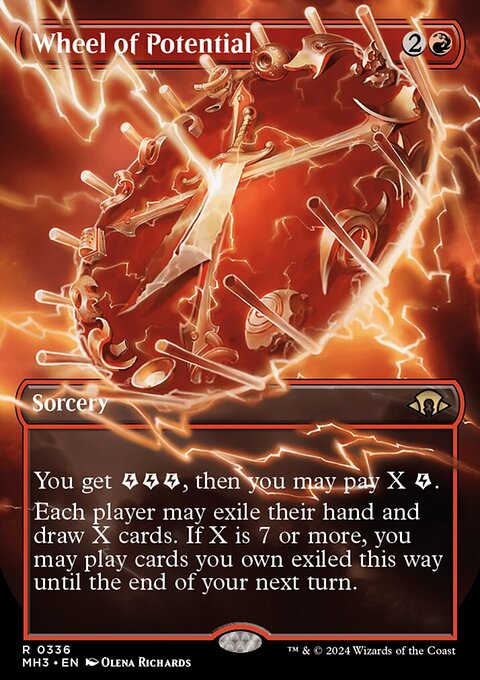 Wheel of Potential (Borderless) [Modern Horizons 3]