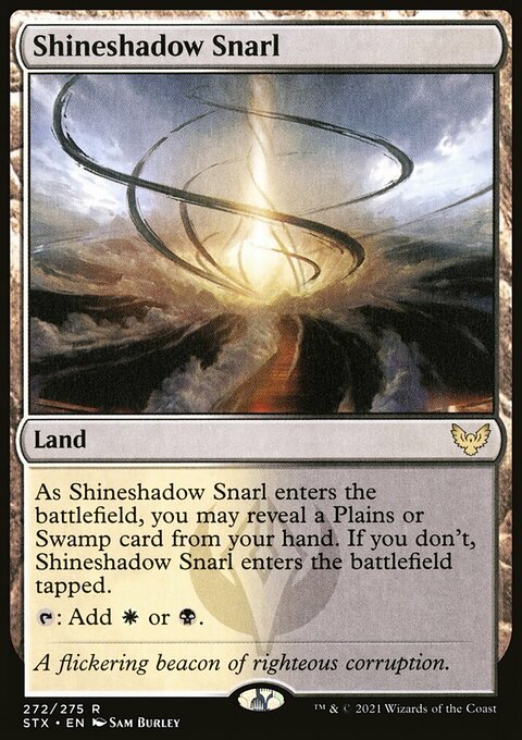Shineshadow Snarl [Strixhaven: School of Mages]