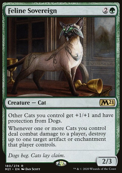 Feline Sovereign [Core Set 2021]