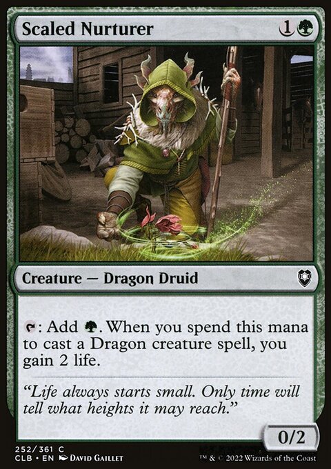 Scaled Nurturer [Commander Legends: Battle for Baldur's Gate]