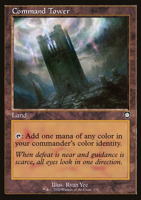 Command Tower (Retro) [The Brothers' War Commander]