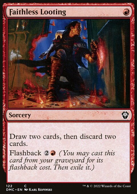 Faithless Looting [Dominaria United Commander]