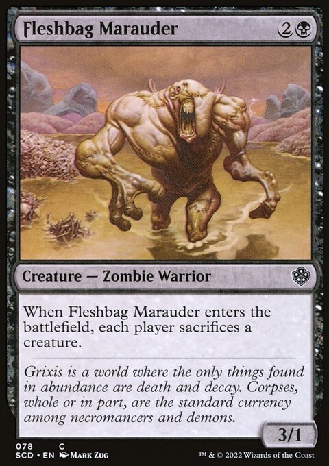 Fleshbag Marauder [Starter Commander Decks]