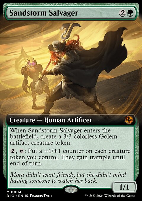 Sandstorm Salvager (Extended Art) [Outlaws of Thunder Junction: The Big Score]