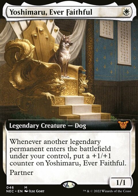 Yoshimaru, Ever Faithful (Extended Art) [Kamigawa: Neon Dynasty Commander]