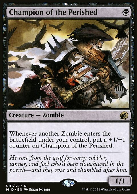 Champion of the Perished (Promo Pack) [Innistrad: Midnight Hunt Promos]