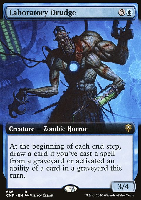 Laboratory Drudge (Extended Art) [Commander Legends]