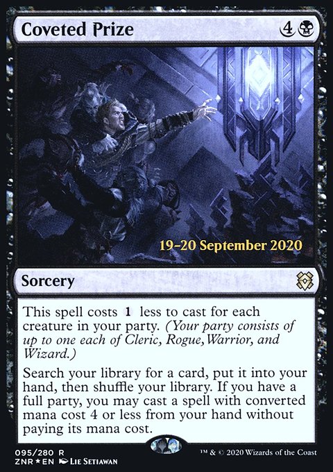 Coveted Prize [Zendikar Rising Prerelease Promos]