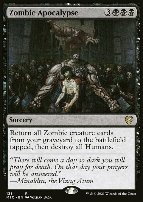 Zombie Apocalypse [Innistrad: Midnight Hunt Commander]