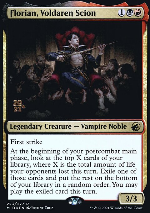 Florian, Voldaren Scion [Innistrad: Midnight Hunt Prerelease Promos]