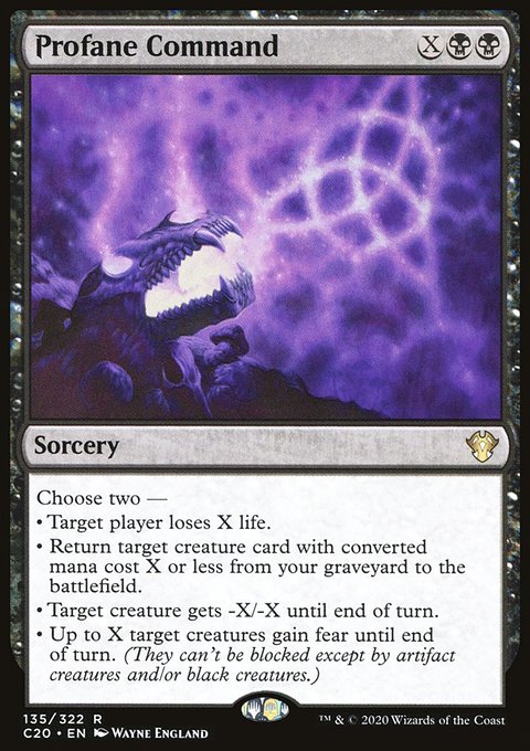 Profane Command [Commander 2020]