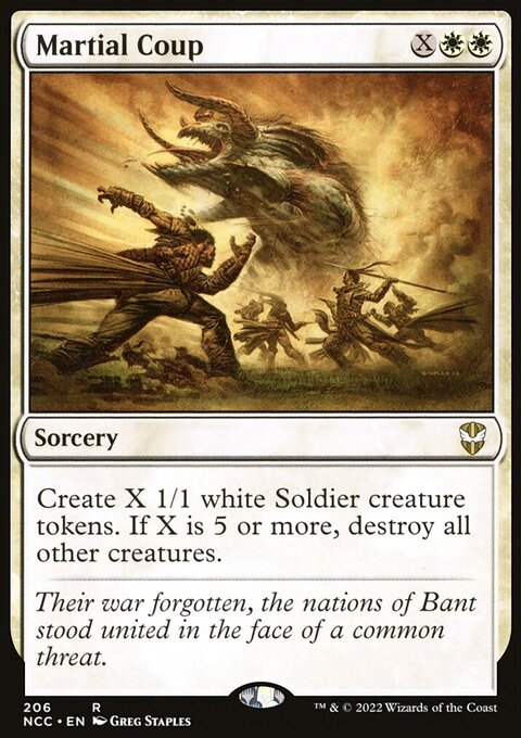 Martial Coup [Streets of New Capenna Commander]