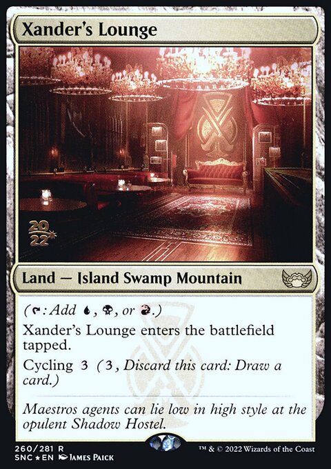 Xander's Lounge [Streets of New Capenna Prerelease Promos]