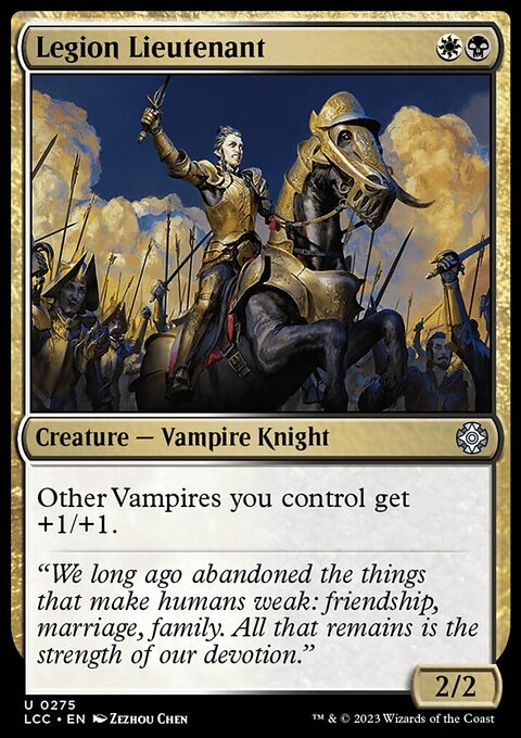 Legion Lieutenant [The Lost Caverns of Ixalan Commander]