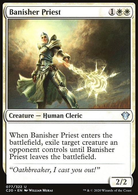 Banisher Priest [Commander 2020]