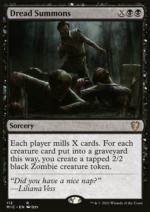 Dread Summons [Innistrad: Midnight Hunt Commander]