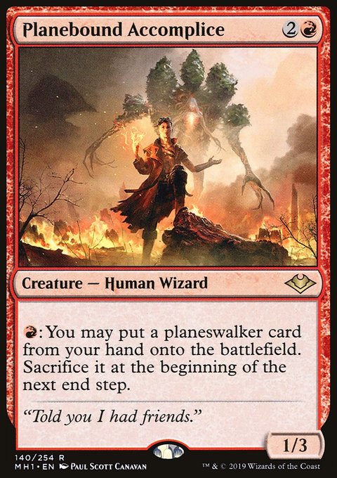 Planebound Accomplice [Modern Horizons]