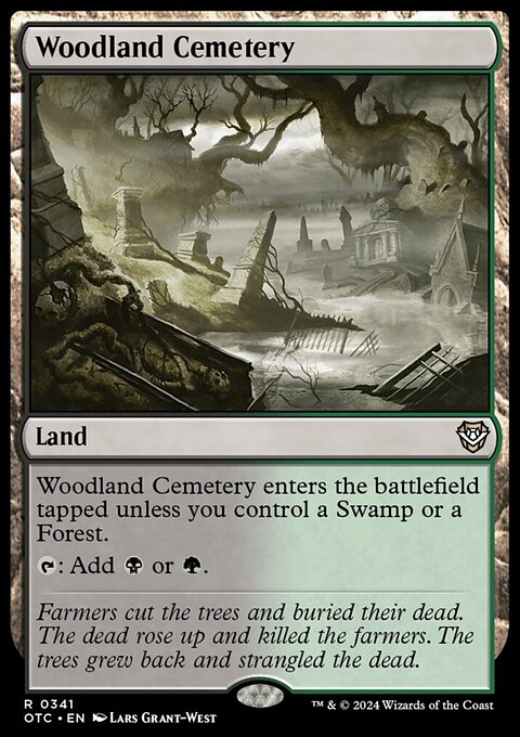 Woodland Cemetery [Outlaws of Thunder Junction Commander]